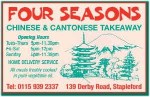 Four Seasons Chinese & Cantonese Takeaway